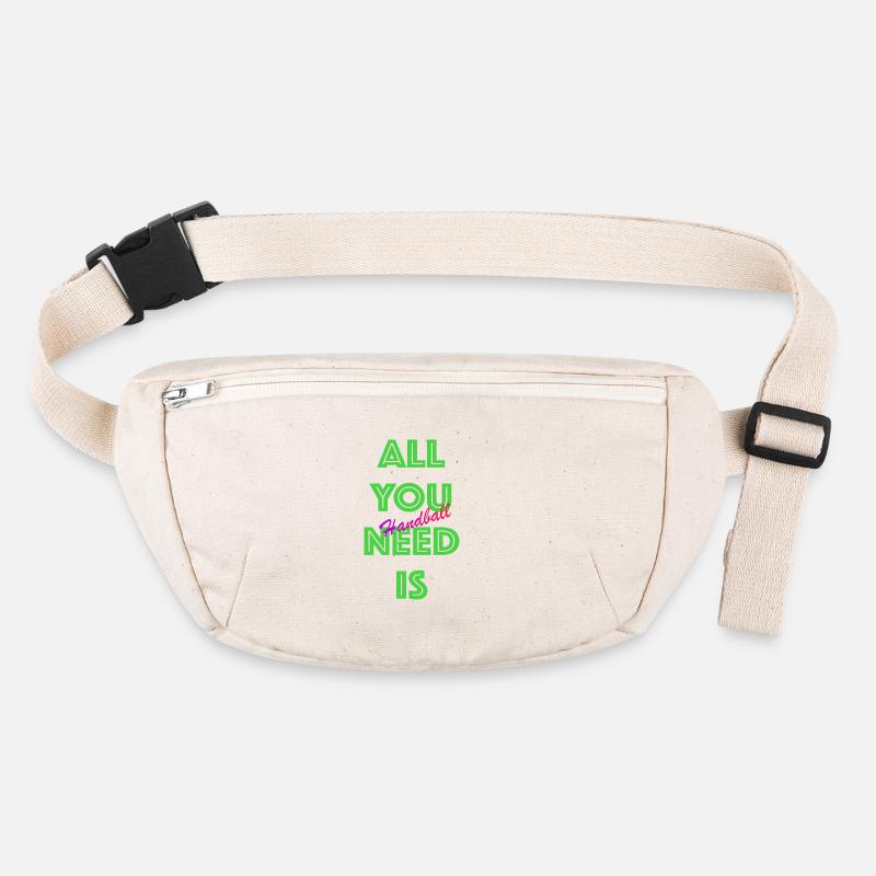 All You Need Is Handball (Green) Stanley/Stella recycled Hip Bag 
