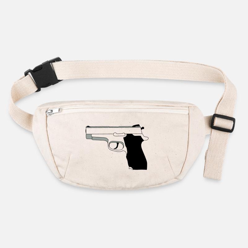 Pistol - Stanley/Stella recycled Hip Bag  - natural