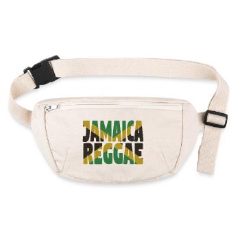 Jamaica Reggae - Stanley/Stella recycelte Gürteltasche - Naturweiß - Vorne