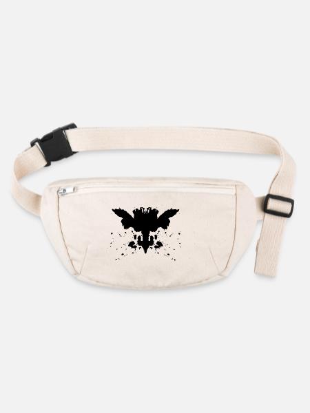 Rorschach - Stanley/Stella recycelte Gürteltasche - Naturweiß - Vorne