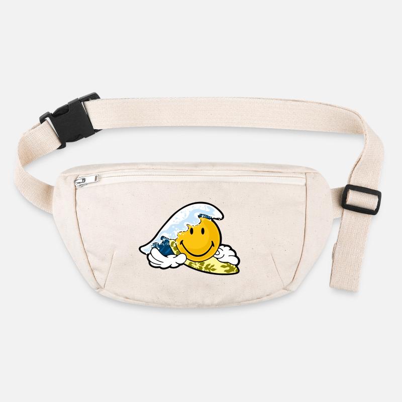 Smiley Surfing Sac banane recyclé Stanley/Stella