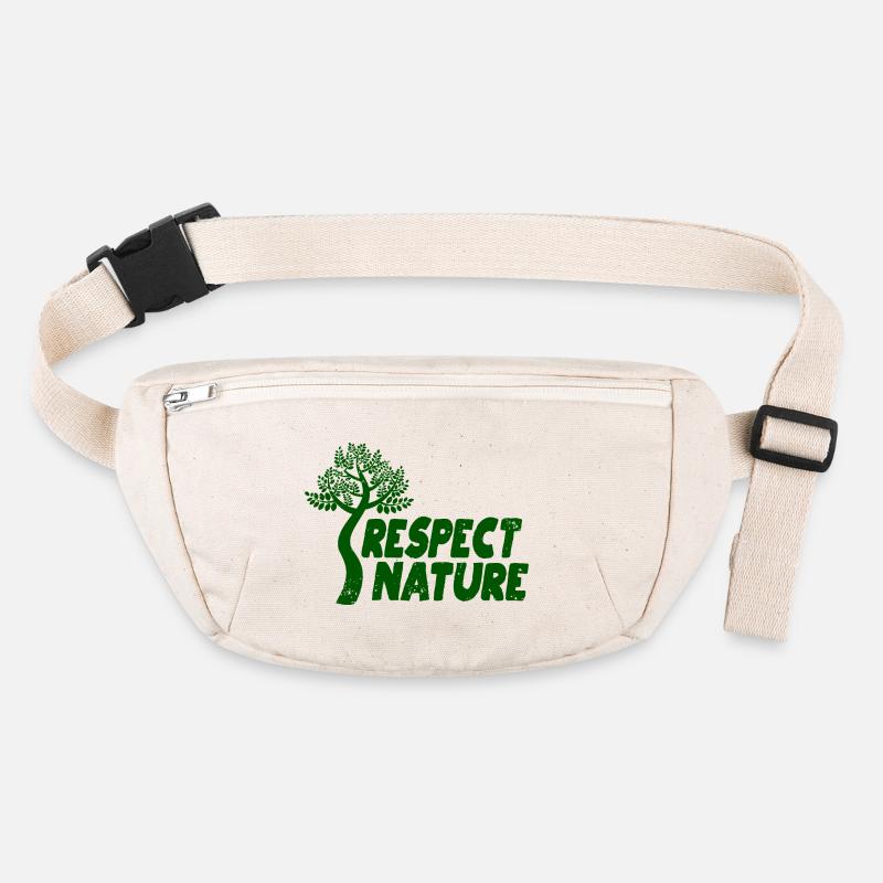Respectez la nature Sac banane recyclé Stanley/Stella