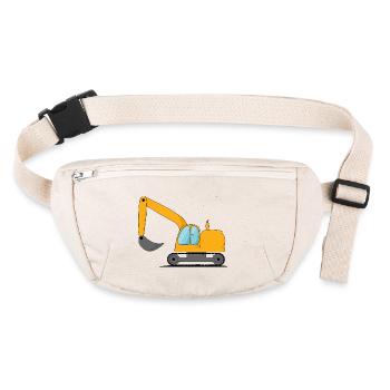 Pelles Enfants - Sac banane recyclé Stanley/Stella - blanc naturel - Devant