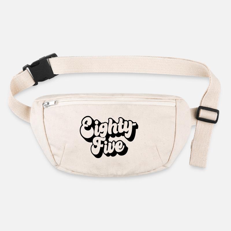 Eighty-five 85th Birthday Men Women 85 Years Old Stanley/Stella recycled Hip Bag 