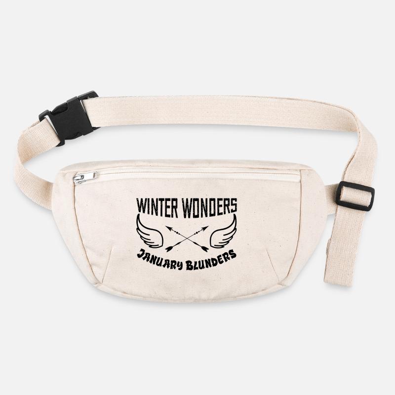 Winterwunder Januar-Patzer Stanley/Stella recycelte Gürteltasche