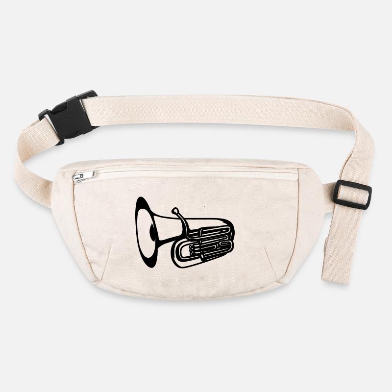 Dessin de tuba Sac banane recyclé Stanley/Stella