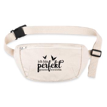 Parfait - Sac banane recyclé Stanley/Stella - blanc naturel - Devant