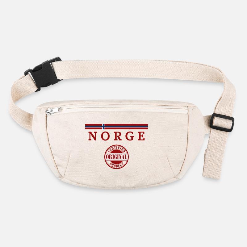 Norwegian flag, Norwegian pride Stanley/Stella recycled Hip Bag 