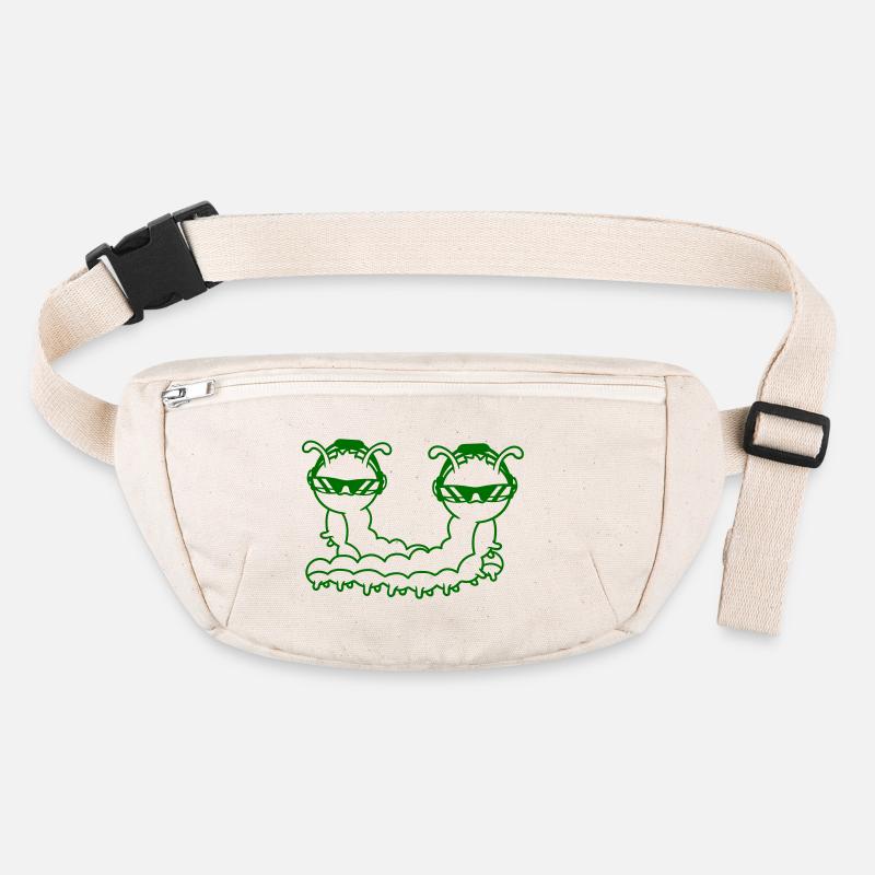 2 DJ Caterpillars Crew Party Music Two Friends Team Stanley/Stella recycled Hip Bag 