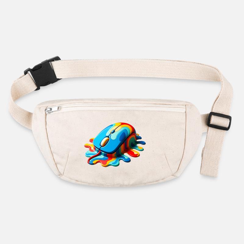 Souris d’ordinateur Melting Rainbow Sac banane recyclé Stanley/Stella