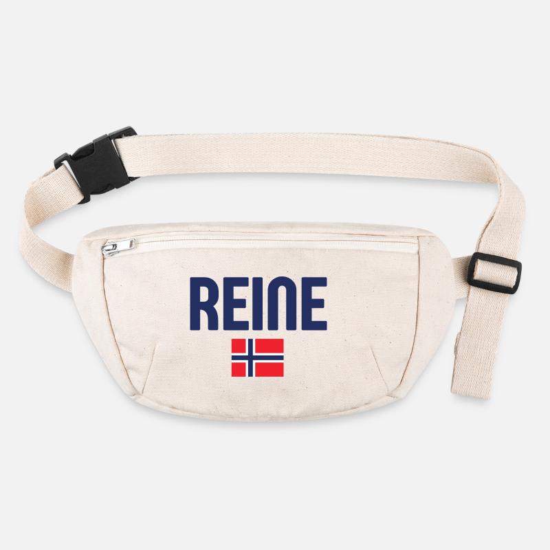 Conception du drapeau de la Reine-Norvège Sac banane recyclé Stanley/Stella