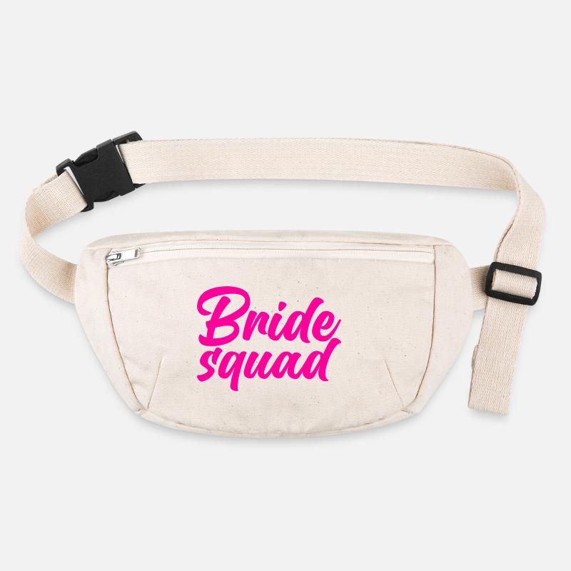 Bride Squad Team Bride Bachelorette Party Wedding Sac banane recyclé Stanley/Stella