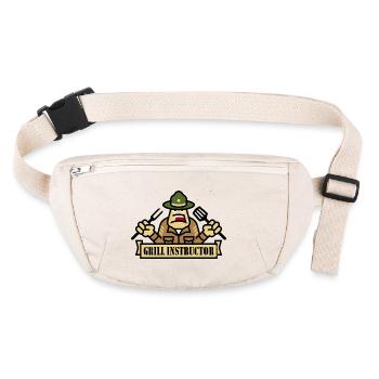 Grill Instructor (Grilling / BBQ / Barbecue) - Stanley/Stella recycled Hip Bag  - natural - Front
