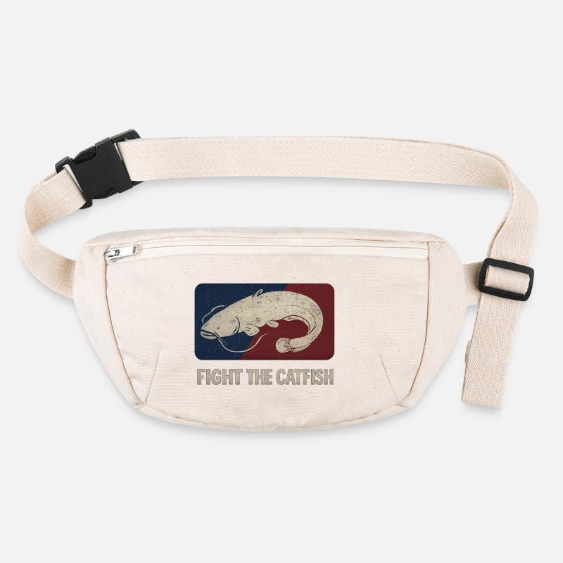 Fight the catfish Stanley/Stella recycelte Gürteltasche