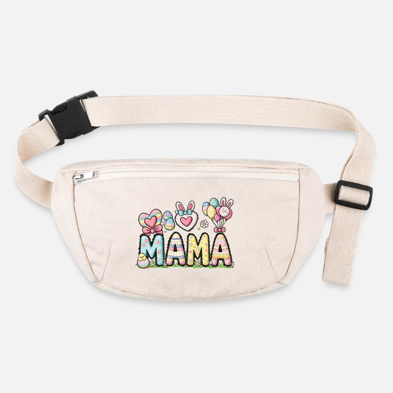 Pastel Easter Mom Design Stanley/Stella recycled Hip Bag 