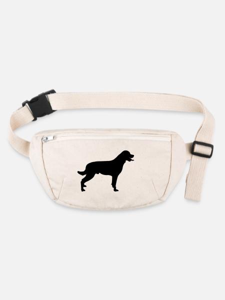 Dog - Stanley/Stella recycled Hip Bag  - natural - Front
