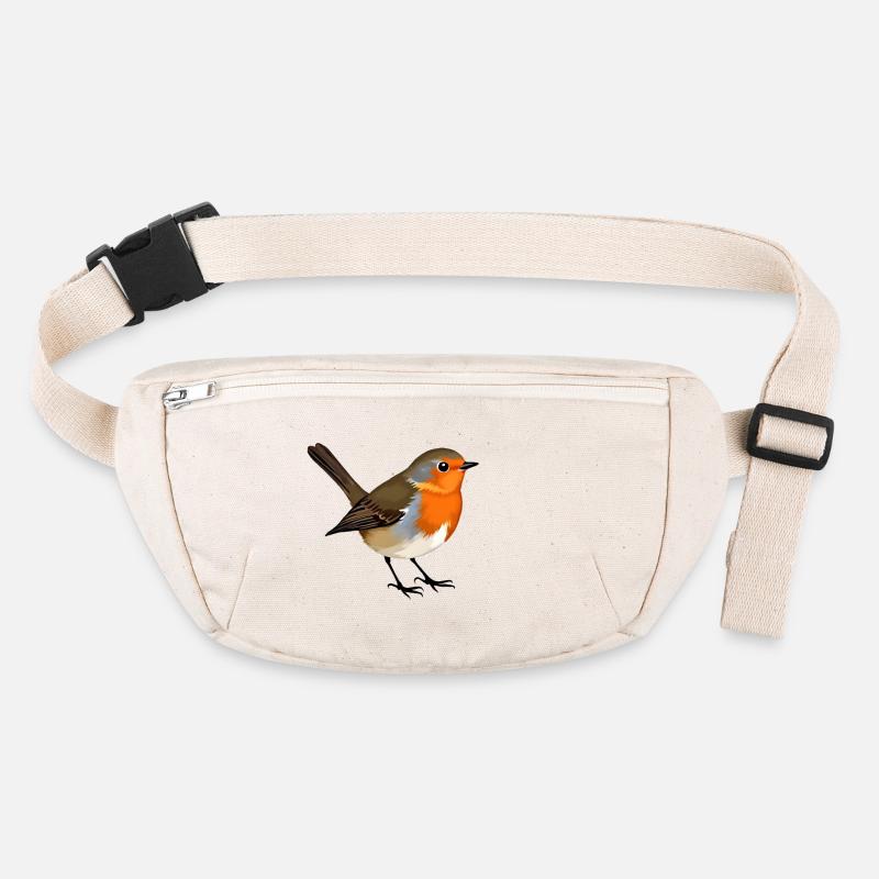 Oiseau rouge-gorge Sac banane recyclé Stanley/Stella