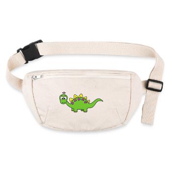 Dino Bébé - Sac banane recyclé Stanley/Stella - blanc naturel - Devant