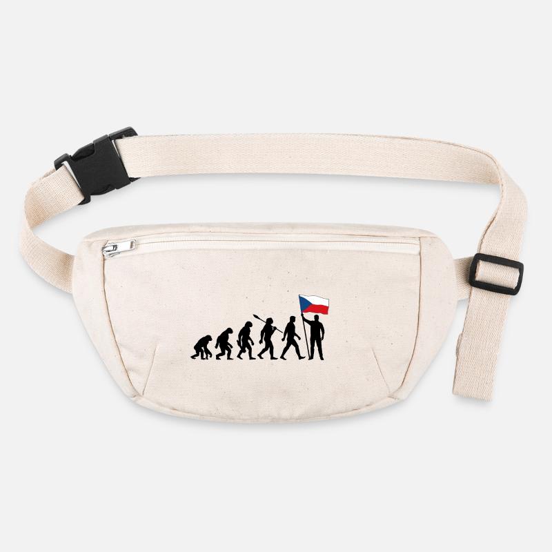 Tschechien - Evolution - Flagge - Nation Stanley/Stella recycelte Gürteltasche