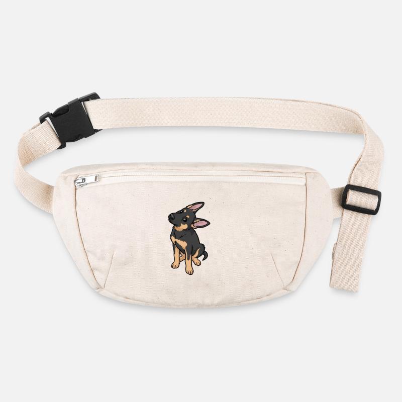 Cartoon Sheepdog Affection Stanley/Stella recycled Hip Bag 