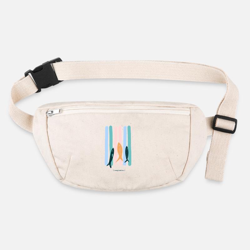 Sardine Strips Stanley/Stella recycled Hip Bag 