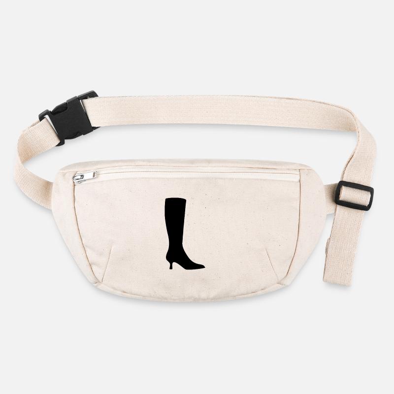 Black Boot Silhouette Stanley/Stella recycelte Gürteltasche