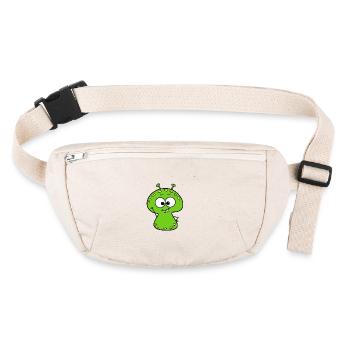 Monstre - Sac banane recyclé Stanley/Stella - blanc naturel - Devant