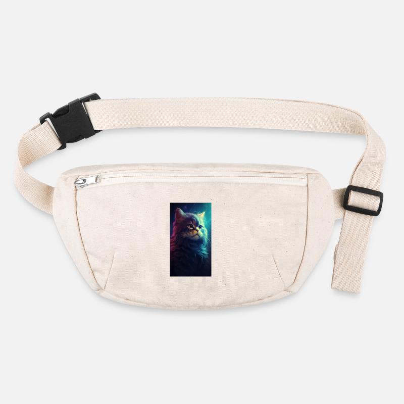 Model - Stanley/Stella recycelte Gürteltasche - Naturweiß