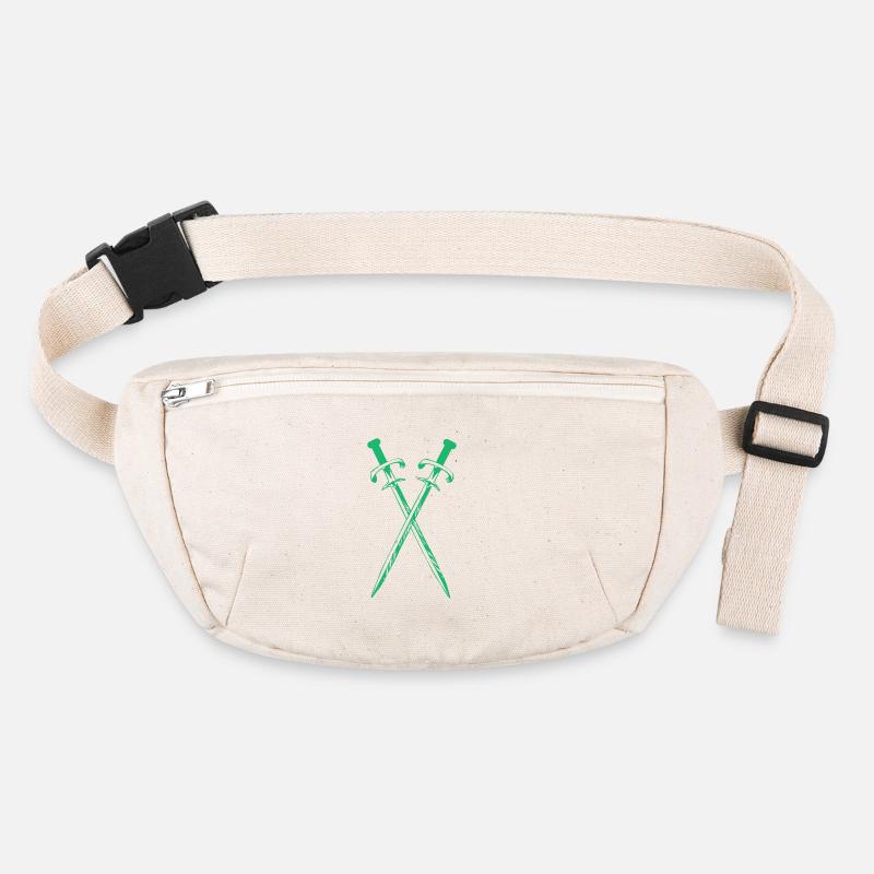 Crossing Green Swords Stanley/Stella recycled Hip Bag 