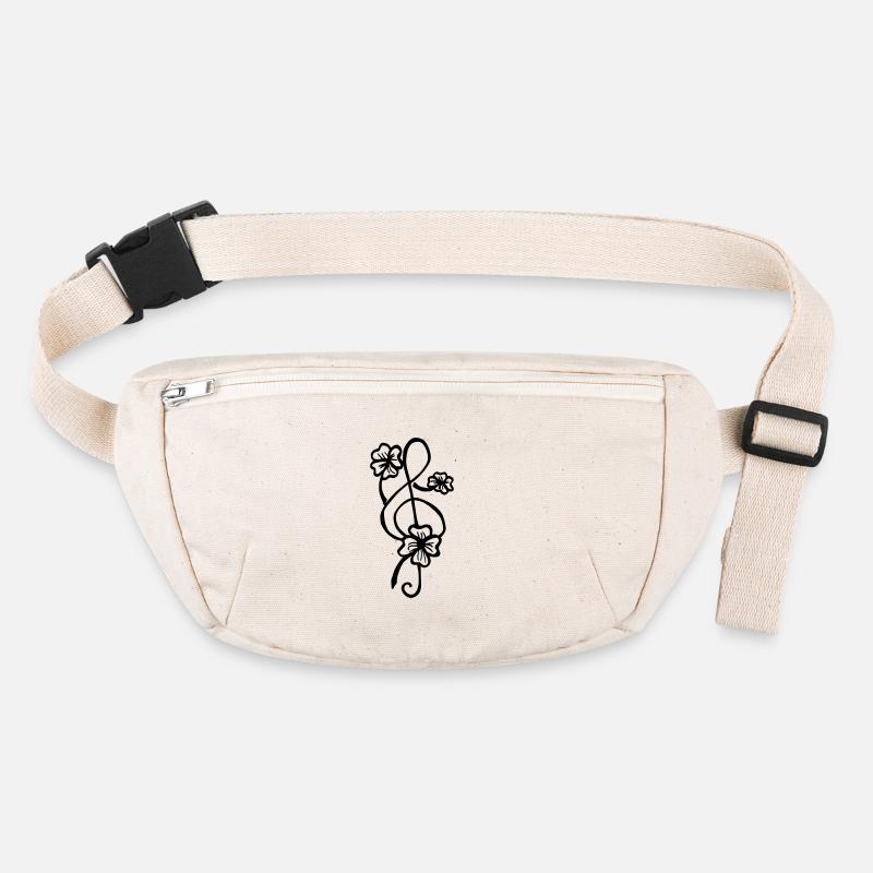 Notenschlüssel Kleeblatt Stanley/Stella recycelte Gürteltasche