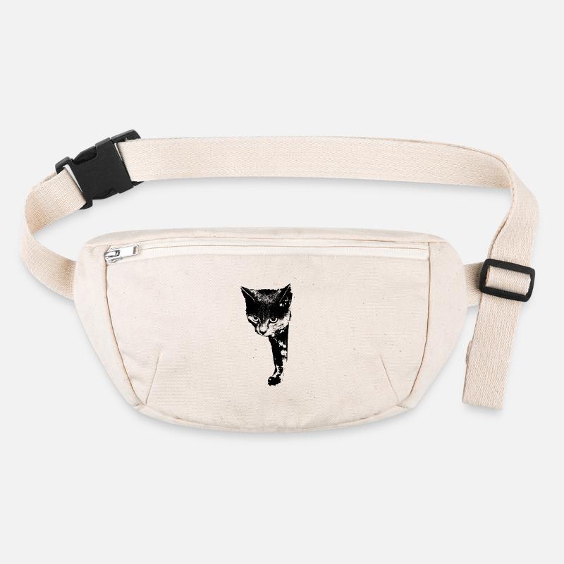 Katze Kätzchen Katzenshirt Geschenk Stanley/Stella recycelte Gürteltasche