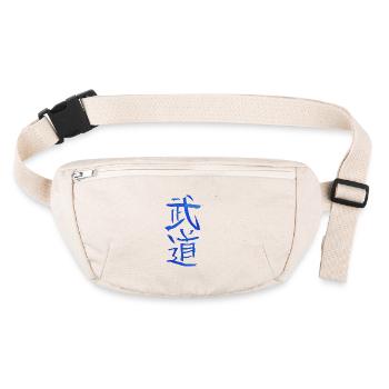 Budo (arts martiaux japonais) - Sac banane recyclé Stanley/Stella - blanc naturel - Devant