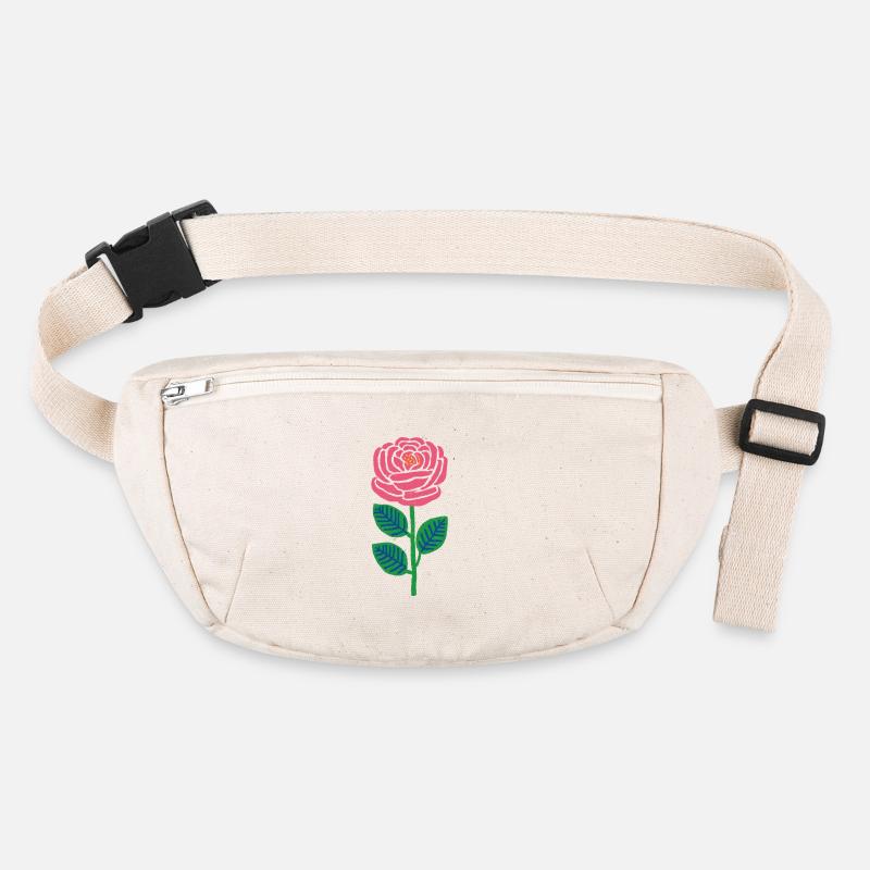 Rosa Rose Popstil Stanley/Stella recycelte Gürteltasche