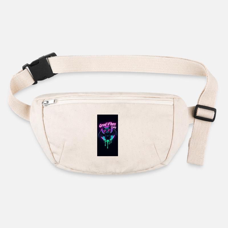 Neon Bat Stanley/Stella recycled Hip Bag 
