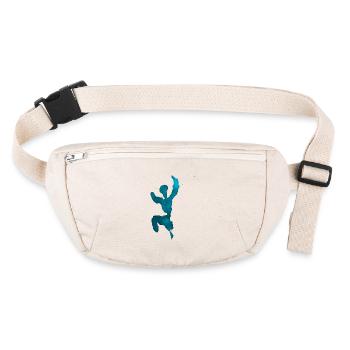 Figurine sauteuse - Sac banane recyclé Stanley/Stella - blanc naturel - Devant