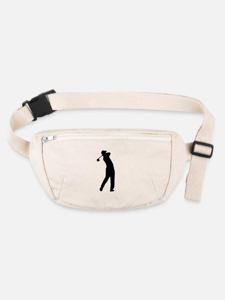 Golf - Stanley/Stella recycelte Gürteltasche - Naturweiß - Vorne