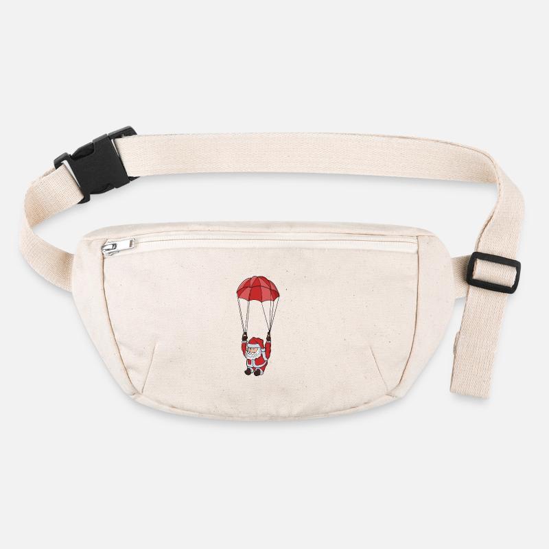 Parachutisme du Père Noël Sac banane recyclé Stanley/Stella