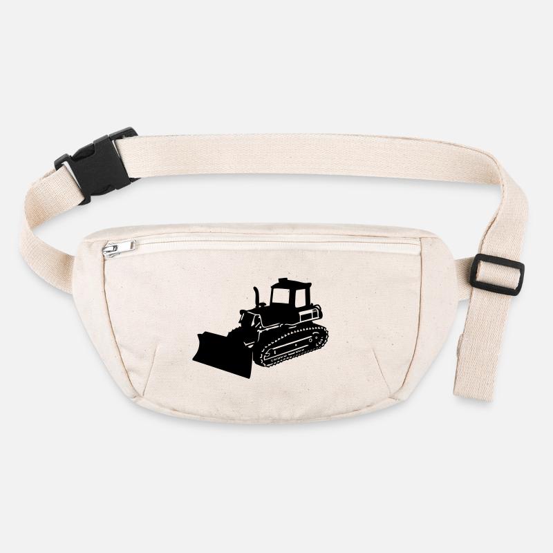 bulldozer dozer Stanley/Stella recycled Hip Bag 
