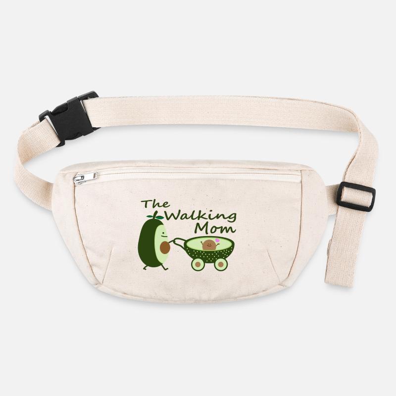 Avocado as a walking mom Stanley/Stella recycled Hip Bag 