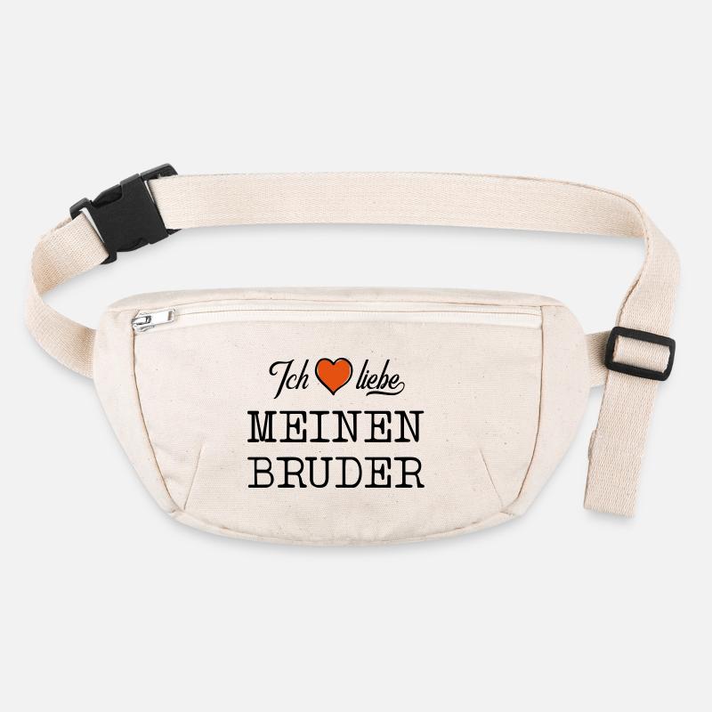 ich liebe meinen Bruder Herz Stanley/Stella recycelte Gürteltasche