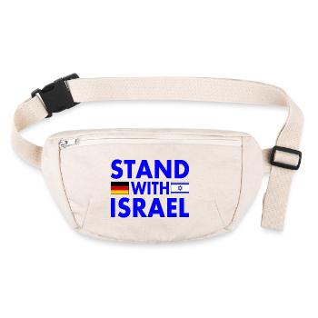israel - Stanley/Stella recycelte Gürteltasche - Naturweiß - Vorne