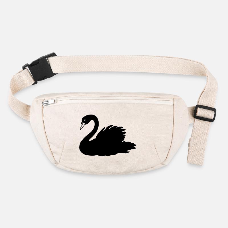 Black swan shadow figure Stanley/Stella recycled Hip Bag 