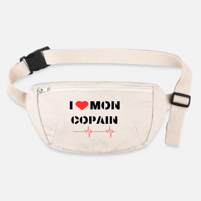 Déclaration d'amour à mon copain Sac banane recyclé Stanley/Stella