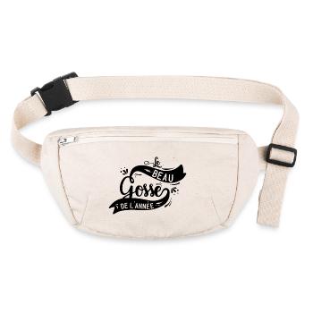 The Handsome Guy of the Year - Stanley/Stella recycled Hip Bag  - natural - Front