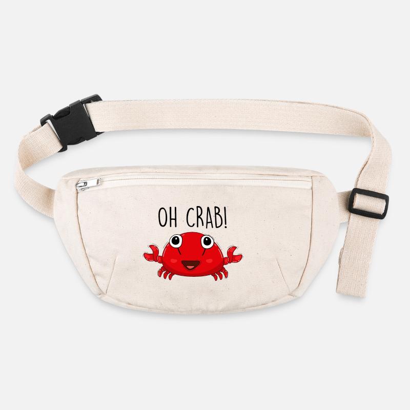 Le crabe et la mer Sac banane recyclé Stanley/Stella
