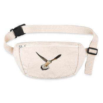 Autocollants Kestrel - Sac banane recyclé Stanley/Stella - blanc naturel - Devant