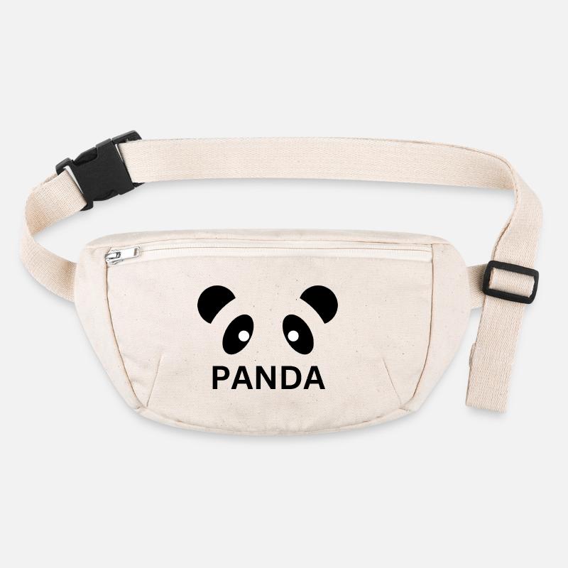Panda Gesicht Design Stanley/Stella recycelte Gürteltasche
