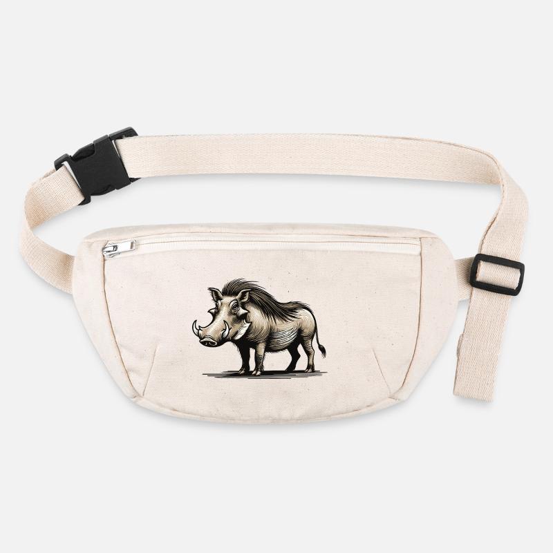 Warzenschwein Stanley/Stella recycelte Gürteltasche