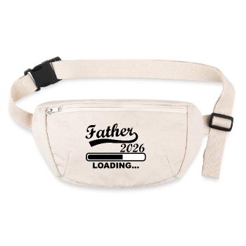 Father 2026 Loading Fortschritt - Stanley/Stella recycelte Gürteltasche - Naturweiß - Vorne