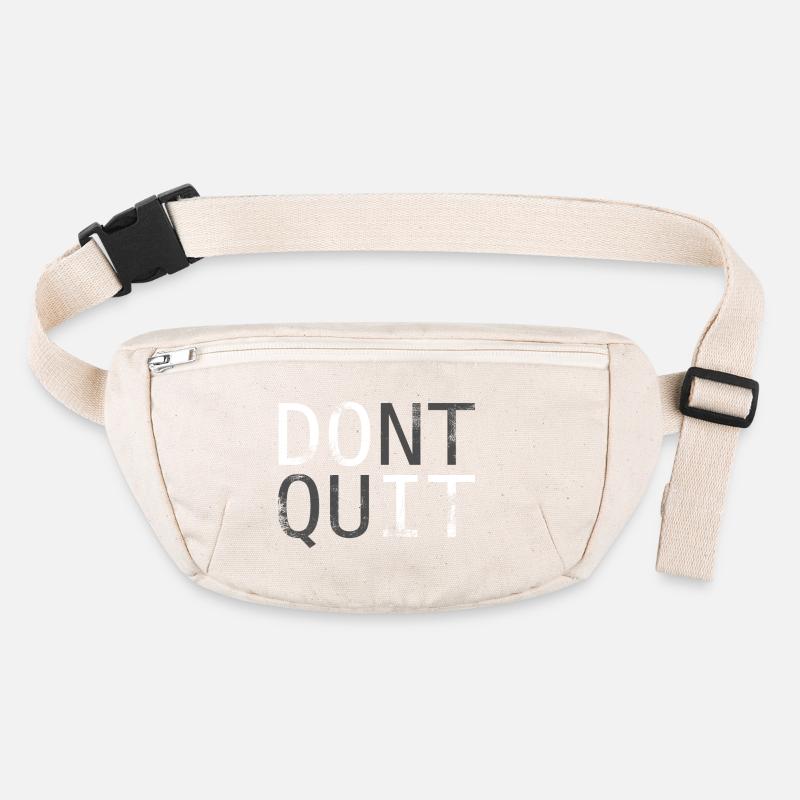 N’arrêtez pas de parler de motivation Sac banane recyclé Stanley/Stella